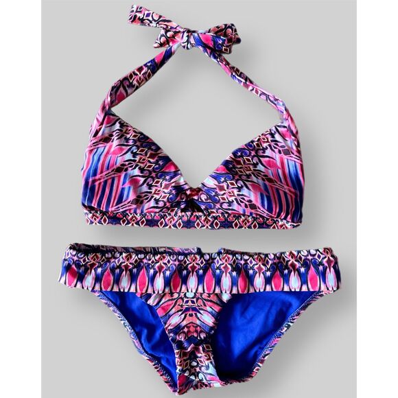 BECCA Multicolor Patterned Bikini - Picture 2 of 9